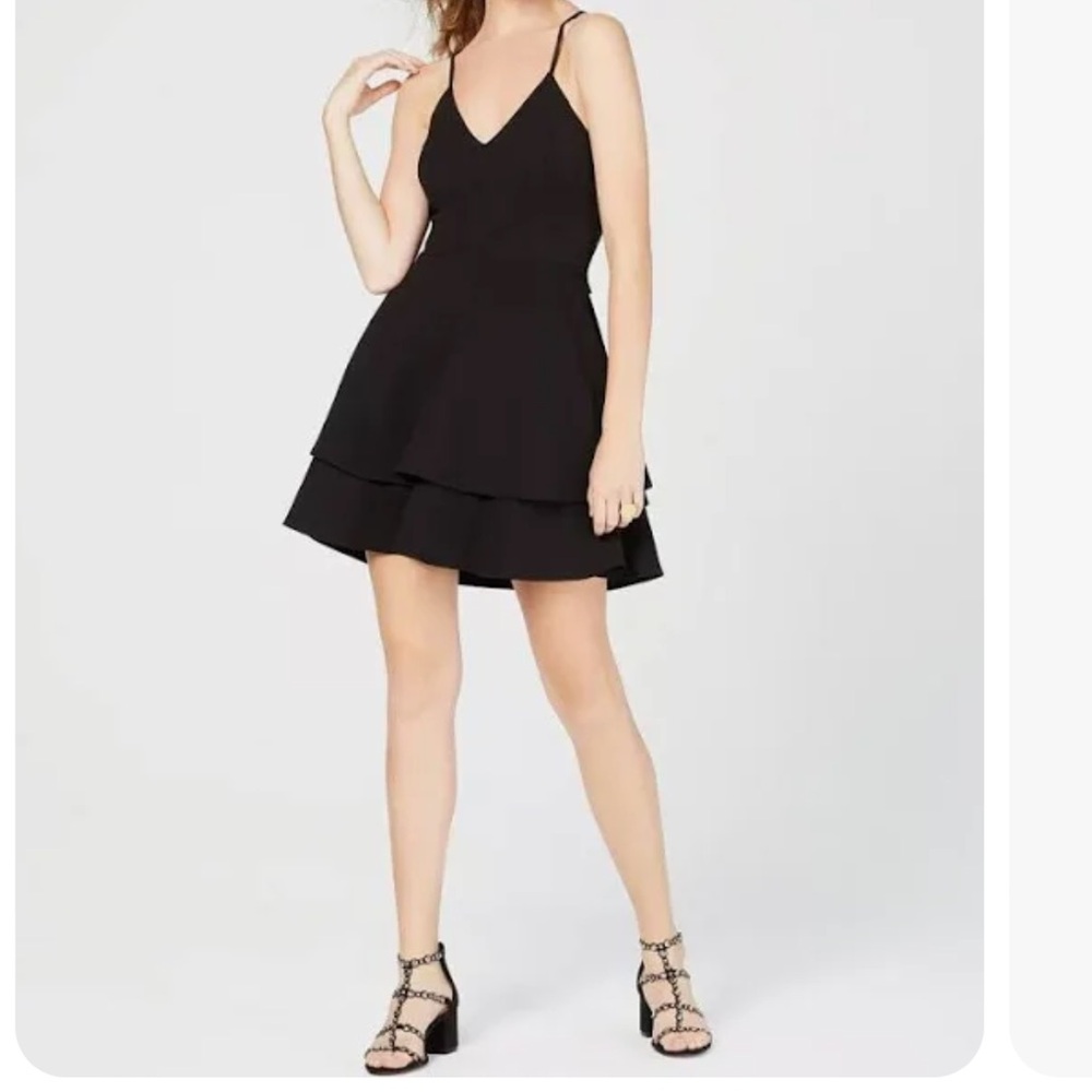 B Darlin back lace dress